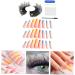 FOMIYES 5 Sets Eyelash Manicure Set Natural False Eyelashes Makeup False Lashes False Nails Tips Press on Nail Women False Eyelashes Fluffy False Lashes Fake Detachable Miss Nias - Buy Online on GoSupps.com