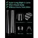Deciniee 504Pcs XXXL Clear False Nails - Extra Long 3XL No C Curve Coffin Acrylic Nails - Professional Nail Extension Kit for Manicure DIY Nail Art - Buy Online on GoSupps.com