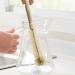 Cup Cleaner Brush Bottle Brush with L Shape Brush Head | 360 Degree Cleaning Bottle Brush Bottle Cleaner for Wine Glass Water Cup Teapot Thermos Kettle Baby Bottle Cleaner Fpvpro Wooden Handle Narrow Tip 11.8 Inches (30 - Buy Online on GoSupps.com