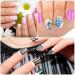 Shop Dadabig 12-Piece Professional Nail Art Brush Set Detailed Nail Design Tools for Women | 3 Sizes Black | Perfect for Nail Studios & Artists - Buy Online on GoSupps.com