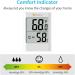Buy Humidity Gauge 2 Pack - Indoor Digital Thermometer & Hygrometer for Home | AAA Battery Powered - Black & White - Buy Online on GoSupps.com