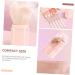 DOITOOL 1 Set 8 in 1 Makeup Brush Foundation Brush Cosmetic Brush Lip Brush Eyeshadow Brush Dual Ended Blush Brush Make up Shadow Travel 4 in 1 Artificial Fiber 10x2.5cm Pink - Buy Online on GoSupps.com