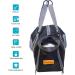 Buy Cinf Cat Retention Bags Perfect Transport & Care Solution for Vet Visits Medicine Admin Dental Care Bathing & Nail Cutting Black - Buy Online on GoSupps.com
