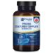 Complex probiotics and prebiotics from Bio Cultures-50 billion KBE-10 living bacterial strains-supplemented with inulin L-glutamine and vitamin C-60 capsules