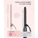 WEEYUM 3/8 Inch Small Curling Iron - Ceramic Tourmaline Barrel - 9mm Curling Wand for Short & Long Hair - Thin Curling Iron in White - Buy Online on GoSupps.com