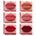 6Pcs Matte Liquid Lipstick Set - Long Lasting Waterproof Dark Red Lip Stain Makeup Kit for Women - Buy Online on GoSupps.com