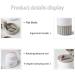 YLWX Portable Pill Cutter & Mini Pill Box - Seamless Medicine Storage & Crusher - Gray & White - Buy Online on GoSupps.com