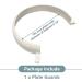 HXCH Food Plates Guard - Spill Prevention Clip for Parkinson Patients & Elderly - Dining Aid for Disabled - Buy Online on GoSupps.com