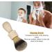 Ergonomic Men's Razor Brush - Soft Hair Shaving Brush for Home & Salon | Facial Care Tool - Buy Online on GoSupps.com