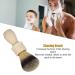 Natudeco Men Shaving Brush - Soft Hair Beard & Hair Cleaning Tool with Resin Handle for Optimal Facial Care - Buy Online on GoSupps.com