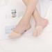 Keroius Toe Topper Liner Invisible Socks - 4 Pairs Beige | Sponge Cushion Forefoot Pads | Women's Half Socks - Buy Online on GoSupps.com