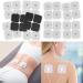 LotFancy TENS Unit Replacement Pads 40 Pcs 2x2 Snap Electrodes Pads Reusable Tens Pads for EMS Muscle Stimulator Using 3.5mm Snap Connector - Buy Online on GoSupps.com