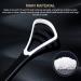 Jiakalamo 4 Pack Portable Tongue Cleaner for Fresh Breath & Oral Health - Black | International Shipping Available - Buy Online on GoSupps.com