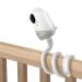 Baby Monitor Holder for Hello Baby HB65 HB66 HB40 HB248 VTimes VT302 Video Monitor Flexible Baby Camera Mount Baby Monitor Stand Baby Camera Holder for Cot Compatible with HelloBaby Baby Monitor For HB65/HB66/HB40/HB248/VTimes VT302 Flexible Mount