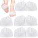 Suffe toe spreader silicone correction for all toes toe separator set gel toe separator for bunion correction hammer toe corrators hallux correction toe corrector pain relief 4 pair (b)