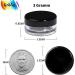100 PCS Clear 3ml Mini Cream Cans with Screw Caps Spatulas & Stickers for Cosmetics Lotion Nail Art & Lip Balm International Shipping Available - Buy Online on GoSupps.com