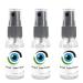 Leader Liquid Lens Cleaner 3 x 29ml / 1 Fl oz Bottles Eyeglasses, Glasses, Cameras, and Other Lenses - Alcohol Free Cleaning Solution Spray  Suitable for All Coatings by Sports World Vision