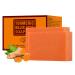 Kojic Acid & Turmeric Soap - Dark Spot Remover Brightening Soap - Turmeric Soap Bar for Acne Dark Spots Blackheads - Kojic Acid Soap for Face and Body