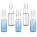 5 pieces 20ml spray bottles cosmetic fog bottle Transparent plastic spray bottle Fine fog spray container portable spray containers for women men refillable toilet items