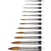 Winsor & Newton Watercolor Sable Brush #8 - Professional Pointed Round Brush - Buy Online on GoSupps.com