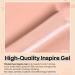 Modelones 15ml Gel Nail Polish - Soft Light Orange Pastel for Spring & Summer | Long-Lasting Shellac for UV/LED Lamps | Perfect for French Manicure - Buy Online on GoSupps.com