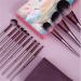 Buy 12-Piece Makeup Brush Set | Soft Bristle Eyeshadow Concealer & Eyebrow Brushes - International Shipping - Buy Online on GoSupps.com