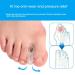 HDYS 2x Toe Spreader - Bunion Corrector & Hallux Valgus Foot Care Protector for Perfect Pedicure | International Shipping Available - Buy Online on GoSupps.com