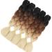 6pc/Lot 24inch Synthetic Ombre Kanekalon Jumbo Braiding Hair Extension 100g High Temperature Synthetic African Box Braids Crochet Twist Braided Hair Extension (Tlightbrown) - Buy Online on GoSupps.com