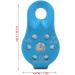 Sanon 26 KN Aluminum Alloy Double Strap Disc Cable - Rescue Outdoor Climbing Equipment for Mountaineering & Aircraft Blue - Buy Online on GoSupps.com