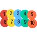 Eco Walker 6 Non-Skid Flat Cone Spot Markers - Set of 10 for Sports Speed Agility Training - Buy Online on GoSupps.com