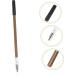 WOONEKY Wooden Brow Pencil Portable Brow Pencil Wood Brow Pencil Makeup Eyebrow Pencil Coffee 1 count (Pack of 1) Coffee - Buy Online on GoSupps.com
