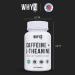 WHYZ Caffeine Pills with L-Theanine 120 Capsules Nootropic Stack Energy Pills Energy Vitamins for Sustained Focus & Cognitive Function L Theanine Caffeine Energy Supplements for Women & Men - Buy Online on GoSupps.com