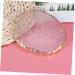 Gogogmee Nail Gel Nail Rest Stand Resin Nail Round Cosmetic Painting Palette Makeup Palette Make up Nail Set Pink Medium - Buy Online on GoSupps.com