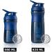 BlenderBottle SportMixer Tritan 820ml - BPA Free Protein Shaker & Water Bottle for Fitness Shakes - Navy - Buy Online on GoSupps.com