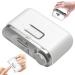 KDAMGOQE Electric Nail Clipper 2 In-1 Automatic Nail Clipper Rechargeable Safety Nail Clipper Nail Scraps Storage electric nail clippers for adults