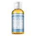 Dr. Bronner's - Pure-Castile Liquid Soap (Baby Unscented  Travel Size  2 ounce) - Made with Organic Oils  18-in-1 Uses: Face  Body  Hair  Laundry  Pets and Dishes  Concentrated  Vegan  Non-GMO Baby Unscented 2 Fl Oz (Pac...