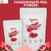 100% Natural Pomegranate Peel Powder | Punica Grantum | Skin Hair & Health Care | 0.5 LBS / 227 GMS - International Shipping Available - Buy Online on GoSupps.com