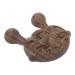 Buy Verdant Touch Sandalwood Wide Tooth Massage Comb Portable Tiger Shape Wooden Massager for Face & Body | International Shipping Available - Buy Online on GoSupps.com