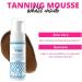 Skinny Tan Dark Mousse 150ml - Instant Fake Tan with Coconut & Vanilla Aroma | Cruelty-Free, Vegan Skincare for Radiant Natural Glow - Buy Online on GoSupps.com