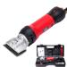 690w Electric Horse Clippers Professional Haircut Trimmer 6 Adjustable Speed Portable Electric Hair Fur Grooming Clippers horsehairRed
