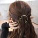 LHKJ Hair Barrette Hollow Circular Double Triangle Loop Clips Metal Hairpin Thick Hair Styling for Girls - Buy Online on GoSupps.com