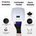 MelodySusie Anti UV Gloves for Gel Nail Lamp - Professional Manicure Protection - Buy Online on GoSupps.com
