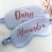 Personalised Sleep Silk Satin Eye Mask Custom Any Name Rest Sleeping Relaxing Mask Gift for Her Mothers Day Birthday Bridesmaid Hen Bridal Christmas Gift Party Favours Present HUNYLONDON (Light Blue) - Buy Online on GoSupps.com