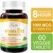 Lovita Vitamin B12 1000 mcg Timed Release - 60 Vegetarian Tablets (2 Month Supply) - Buy Online on GoSupps.com