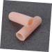 Healvian 8 Pcs Toe Protector Gel Caps Set for Corn Pain Relief - Beige C01 Invisible Thumb and Finger Sleeves - Buy Online on GoSupps.com