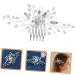 Ipetboom Bridal Pearl Comb Hair Comb for Girls Bride Hair Clip Girl Hair Clips Rhinestone Hair Comb Clip Pearl Hair Comb Pearl Hair Clips Bridal Tiara Accessories Women's Wedding Zinc Alloy - Buy Online on GoSupps.com