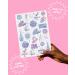 Disco Birthday Party Temporary Tattoos - 48 Iridescent Foil Pcs | Dancing Queen 70s Groovy Party Decor - Buy Online on GoSupps.com