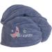 Microfiber 4-Part Hair Towel Set | Soft Absorbent Quick-Drying Turban for Curly Hair | Ideal for Wet Hair Care - Buy Online on GoSupps.com