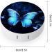 Blue Butterfly Contact Lens Case - Stylish Plastic Travel Box for Lens Care - Buy Online on GoSupps.com