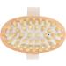 Luxury Shower Massage Brush - Wooden Body & Hair Spa Massager for Muscle Relaxation - Ideal for Men & Women - Buy Online on GoSupps.com